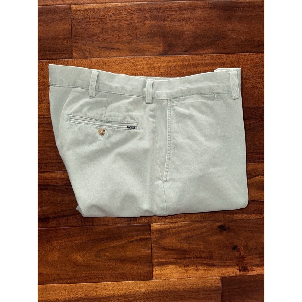 Polo Ralph Lauren Men Classic Fit Chino Pants Light Green‎ Size 36x30